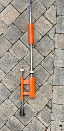 Manual log splitter with - splitter,