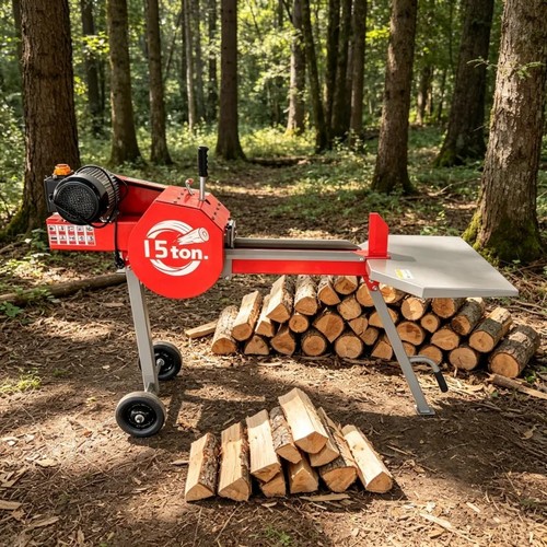 Ton electric hydraulic log - 15,